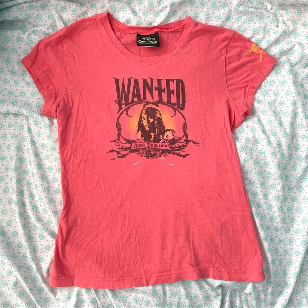 Disney Pirates of the Caribbean T-Shirt Vintage 2000s Y2K